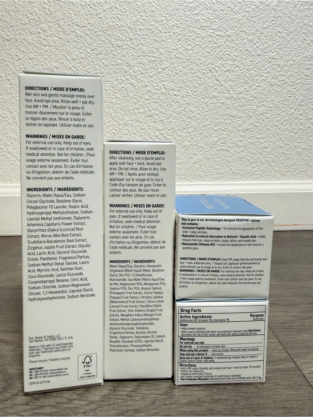 Rodan + Fields REDEFINE Skincare Regimen